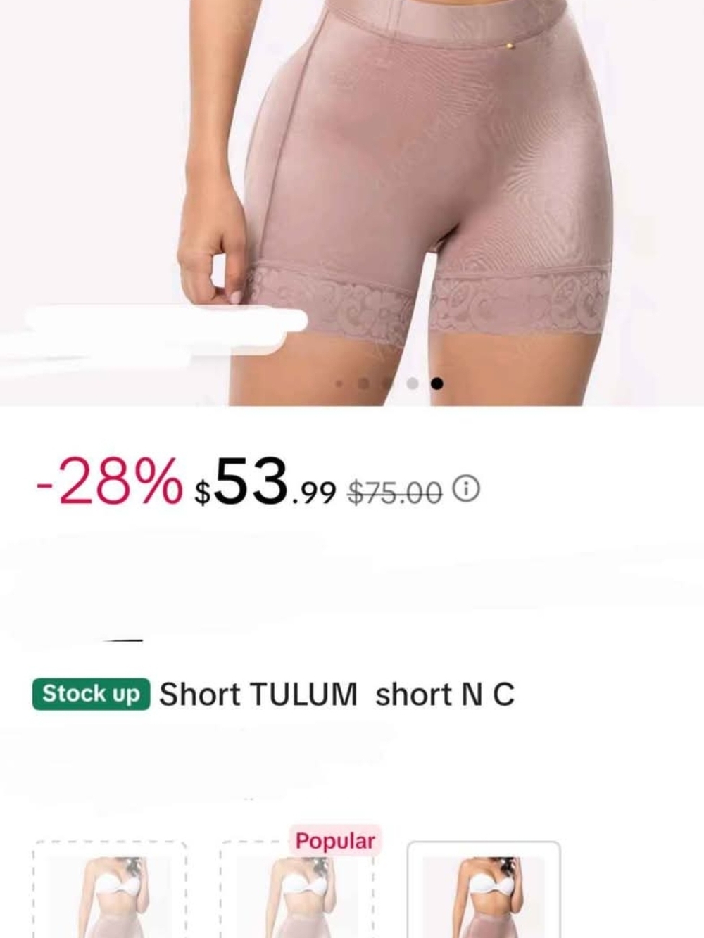 Ulu High-Waist Shaping Shorts in Mauve